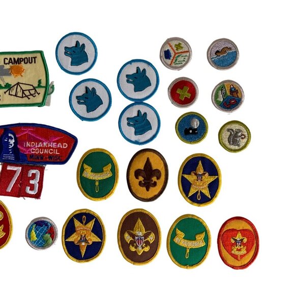 Vintage Boy Scouts of America BSA Patches Lot of 28 - Picture 4 of 5